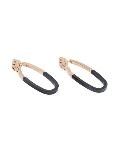 Shop Emporio Armani Earrings In Black