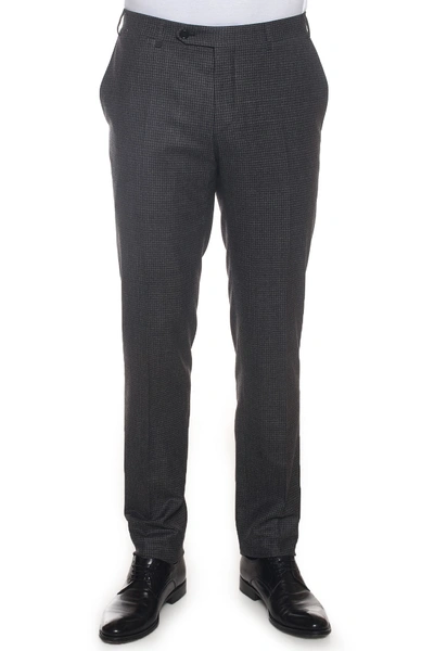 Shop Canali Trousers With Slip Pocket In Grey