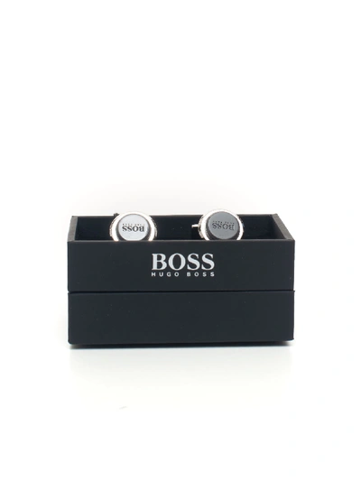 Shop Hugo Boss Boss Cufflinks Grey  Man