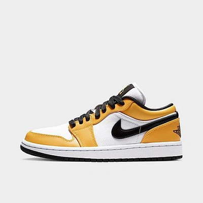 Shop Nike Women's Air Jordan Retro 1 Low Se Casual Shoes In Yellow/orange