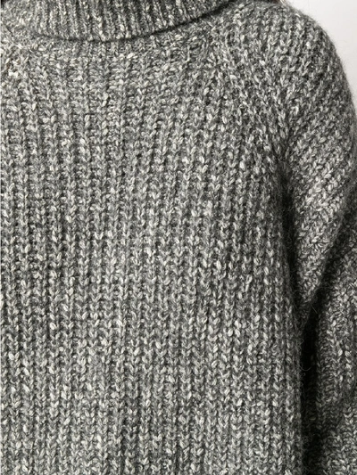 Shop Isabel Marant Étoile Tonya Cotton Sweater In Grey