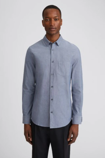 Filippa K Tim Oxford Shirt In Pacific,steel Blue | ModeSens