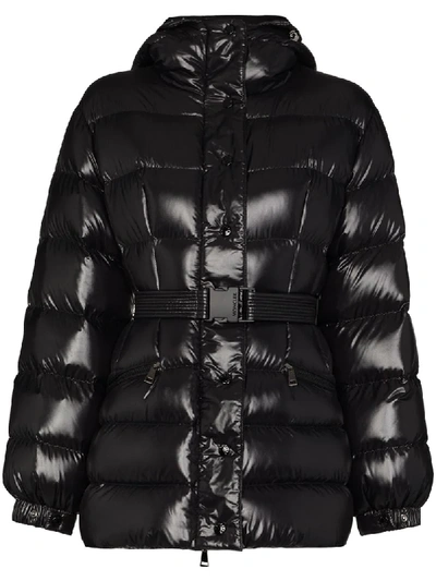 Shop Moncler Ilur Puffer Jacket In Black