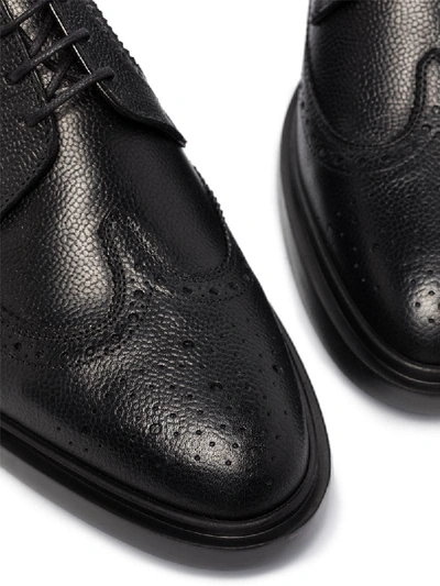 Shop Thom Browne 'longing' Budapester In Black