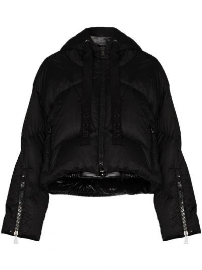 Shop Moncler Iluric Puffer Jacket In Black