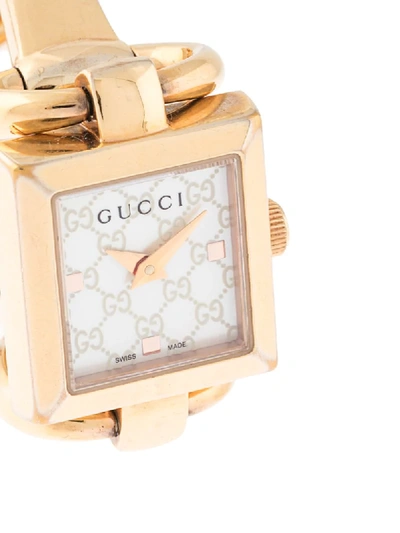 Pre-owned Gucci  Tornavoni Wrist Watch In Gold