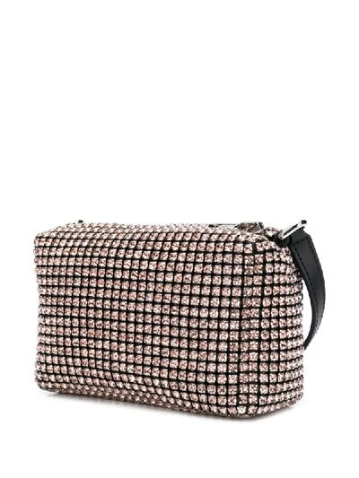 Shop Alexander Wang Wangloc Crystal Pouch In Gold