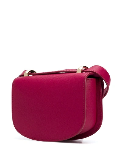 Shop Apc Genève Crossbody Bag In Pink