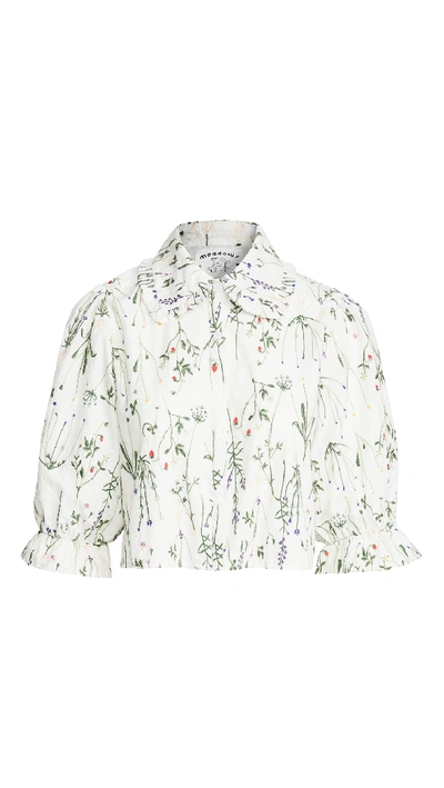 Shop Meadows Dahlia Shirt In English Stems