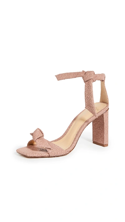 Shop Alexandre Birman 85mm Clarita Square Sandals In Antique