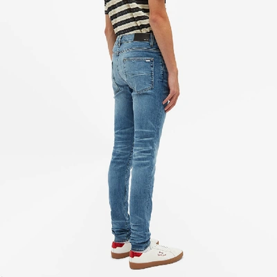 Shop Amiri Stack Jean In Blue