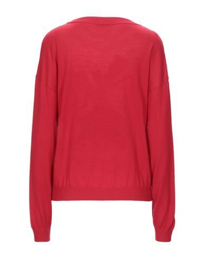 Shop Boutique Moschino Woman Sweater Red Size 10 Virgin Wool