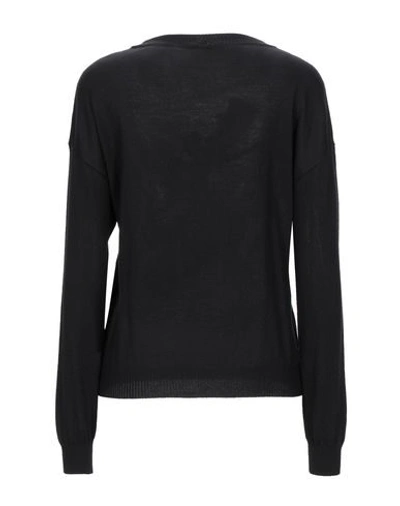 Shop Boutique Moschino Woman Sweater Black Size 8 Virgin Wool