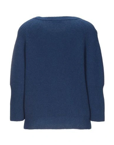 Shop Aragona Sweaters In Blue
