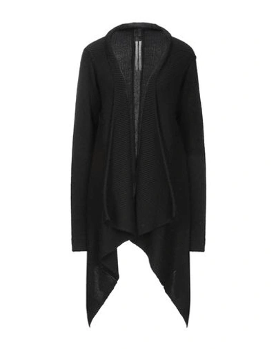 Shop Rick Owens Cardigan In Black