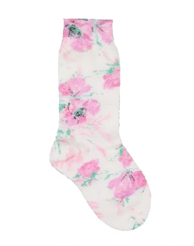 Shop Prada Woman Socks & Hosiery Pink Size 9-11 Virgin Wool, Mohair Wool, Polyamide