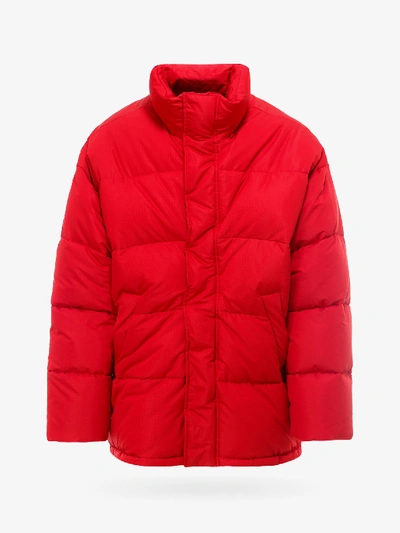 Shop Balenciaga Jacket In Red