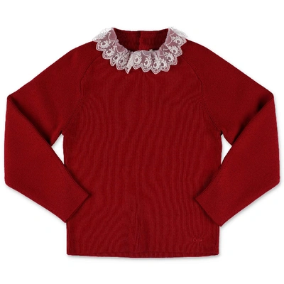 Shop Chloé Sweater In Rosso