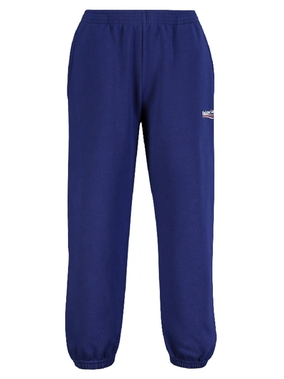 Shop Balenciaga Kids Sweatpants For For Boys And For Girls In Blue