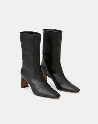 Shop Lafayette 148 Leather Anna Boot-black