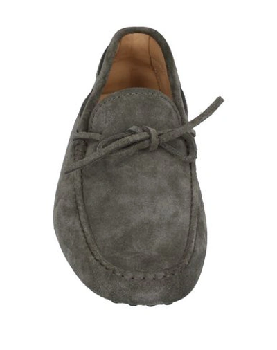 Tod's Loafers In Dark Green