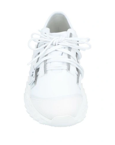 Shop Giuseppe Zanotti Sneakers In White