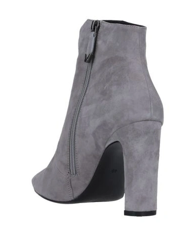 Shop Bruno Premi Ankle Boots In Grey