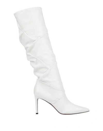 Shop L'autre Chose Boots In White