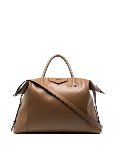 Shop Givenchy Large Antigona Soft Leather Tote