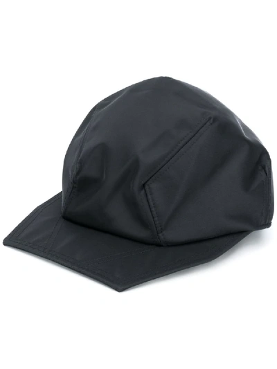 Shop Issey Miyake Square-cut Cap In Black