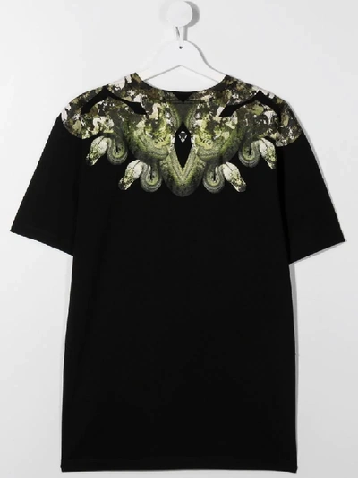 Shop Marcelo Burlon County Of Milan Snake-print T-shirt In Black
