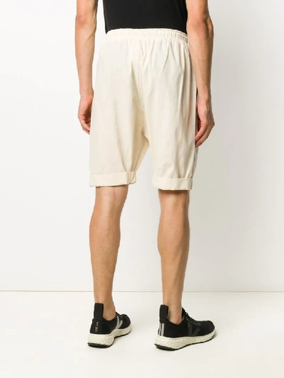 Shop Alchemy High-waisted Track Shorts In Neutrals