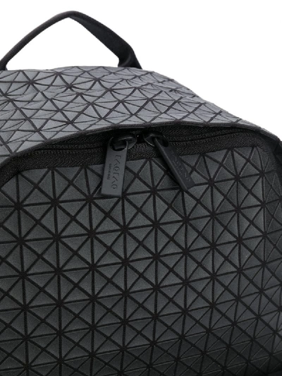 Shop Issey Miyake Geometric Prism Backpack In Black