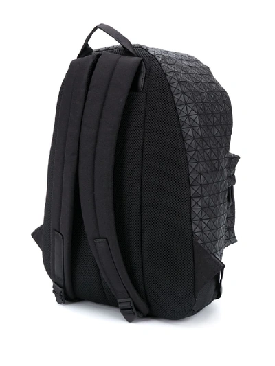 Shop Issey Miyake Geometric Prism Backpack In Black