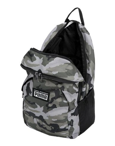 Shop Puma Backpacks In Military Green