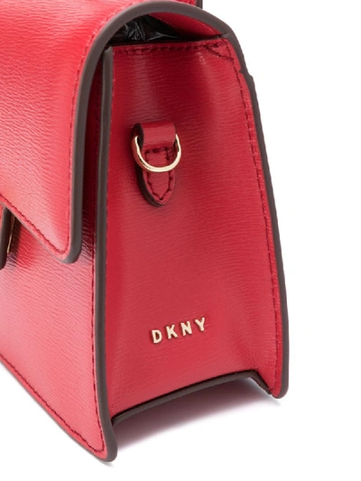 Shop Dkny Jojo Mini Bag In Red