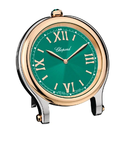 Shop Chopard Stainless Steel Happy Sport Table Clock