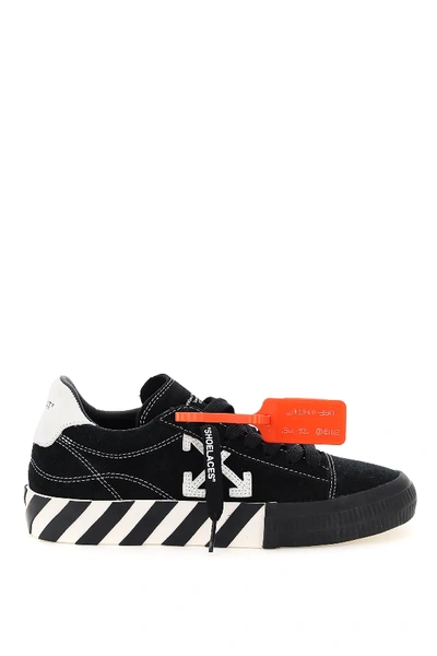 Shop Off-white Vulcanized Low Sneakers New Arrow In Black