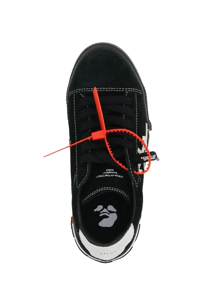 Shop Off-white Vulcanized Low Sneakers New Arrow In Black