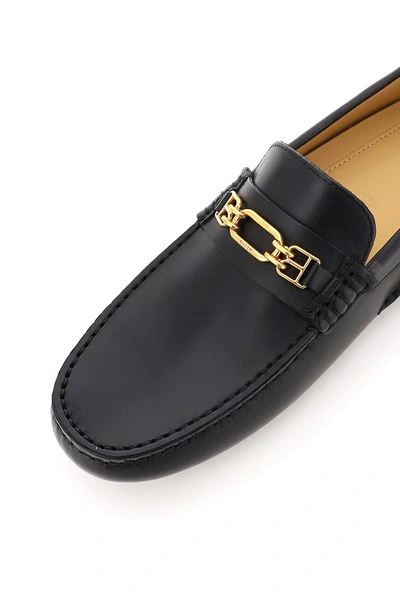 Shop Bally Dravil Driving Loafers In Black