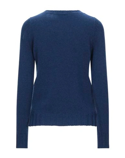 Shop Aragona Cashmere Blend In Dark Blue