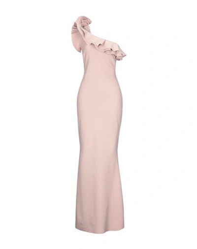 Shop Chiara Boni La Petite Robe Evening Dress In Pale Pink