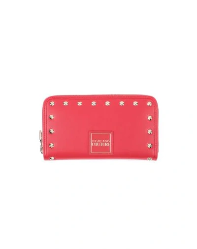 Shop Versace Jeans Wallet In Red