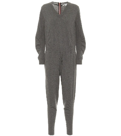 Shop Stella Mccartney Wool Jumpsuit In Grey