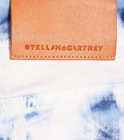 Shop Stella Mccartney High-rise Tie-dye Jeans In White