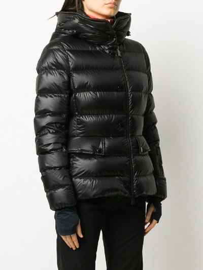 Shop Moncler Armonique Down Coat In Black