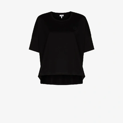 Shop Loewe Cotton T-shirt In Black