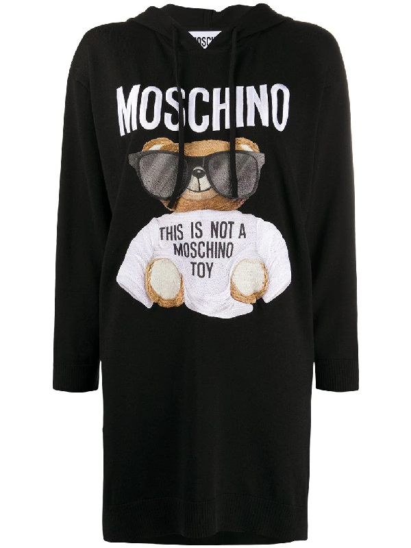 moschino teddy bear hoodie