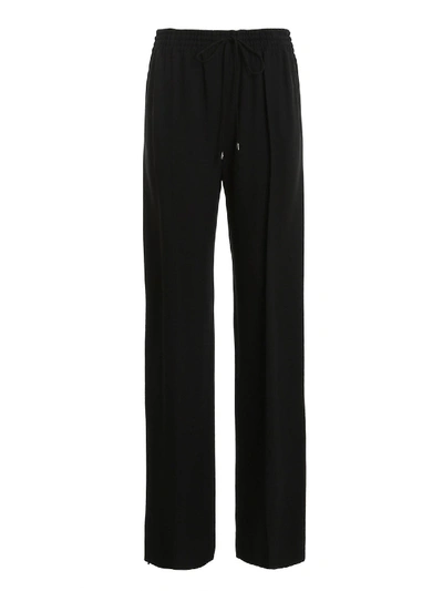 Shop Chloé Side Band Joggers In Black
