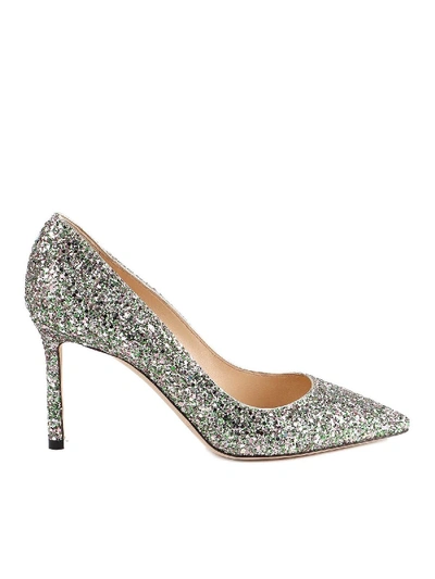 Shop Jimmy Choo Romy 85 Pumps In Green